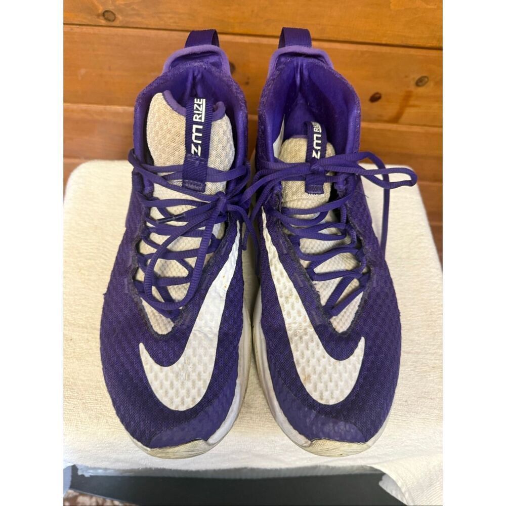 Nike Zoom Rize TB sneakers "Court Purple" Sz 12.5 CN9502-500 - Picture 5 of 8